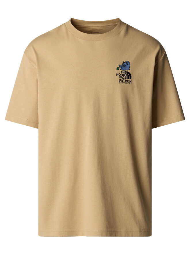 The North Face The North Face Marškinėliai Unisex Mountain Cleanup NF0A8C4D Smėlio Oversize