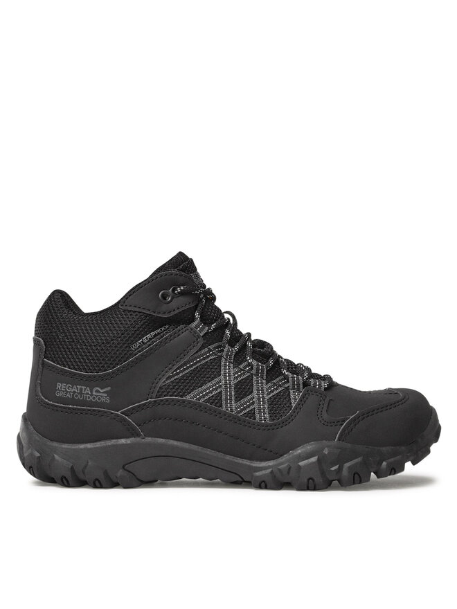 Regatta Trekkingschuhe Regatta Edgepoint Mid Wp RMF622 Schwarz