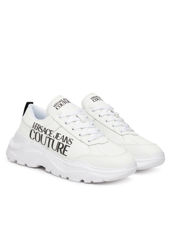 Versace Jeans Couture Снікерcи Versace Jeans Couture 79YA3SC1 Білий