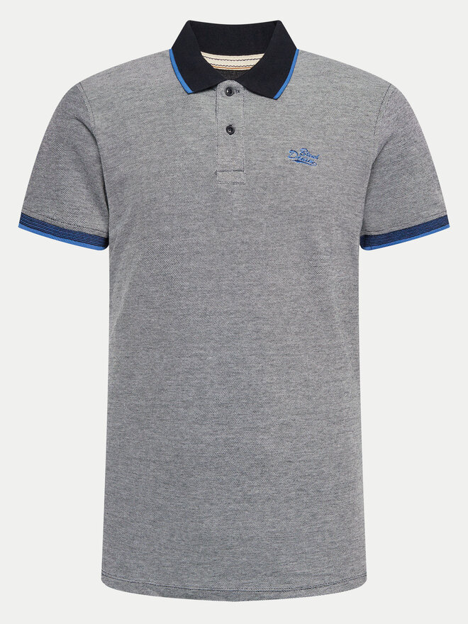 Blend Blend Polo majica 20716469 Siva Regular Fit