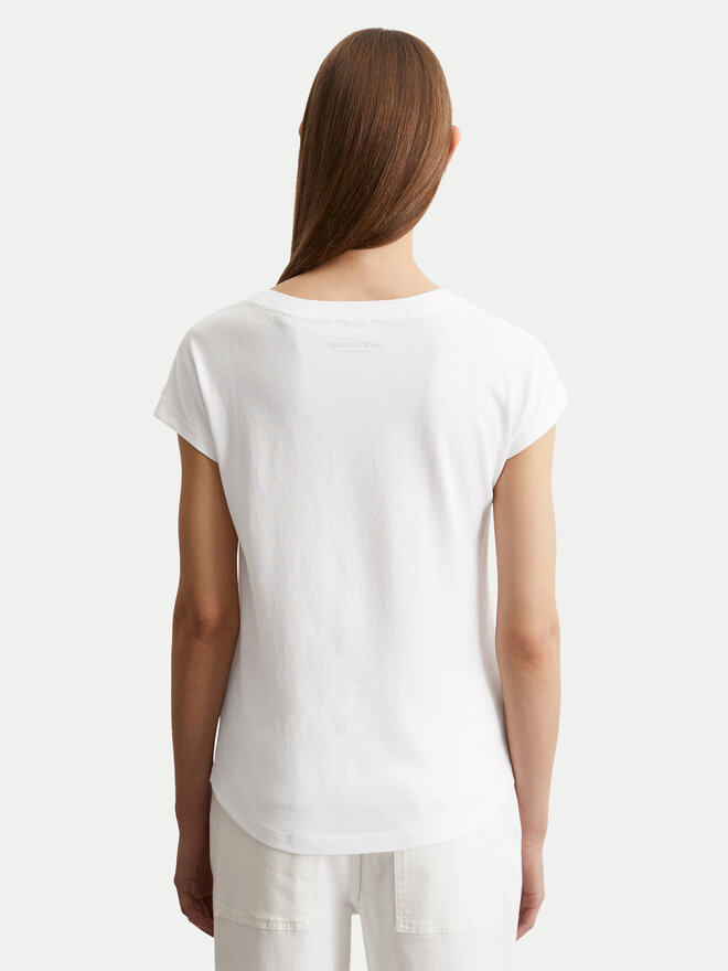 Marc O'Polo Marc O'Polo T-Shirt 516 2100 50073 Λευκό Regular Fit