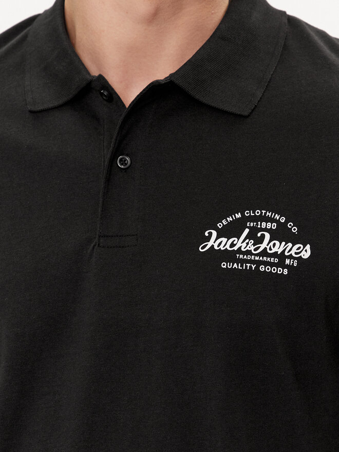 Jack&Jones Jack&Jones Polo Forest 12248621 Μαύρο Standard Fit