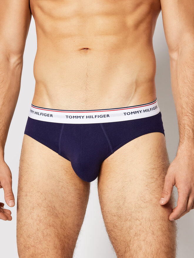 Tommy Hilfiger Tommy Hilfiger Set 3 sponjic 3p Brief 1U87903766 Mornarsko modra