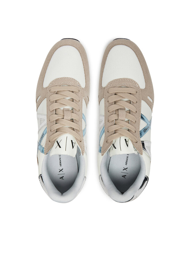 Armani Exchange Sneakersy Armani Exchange XDX031 XV137 U421 Écru