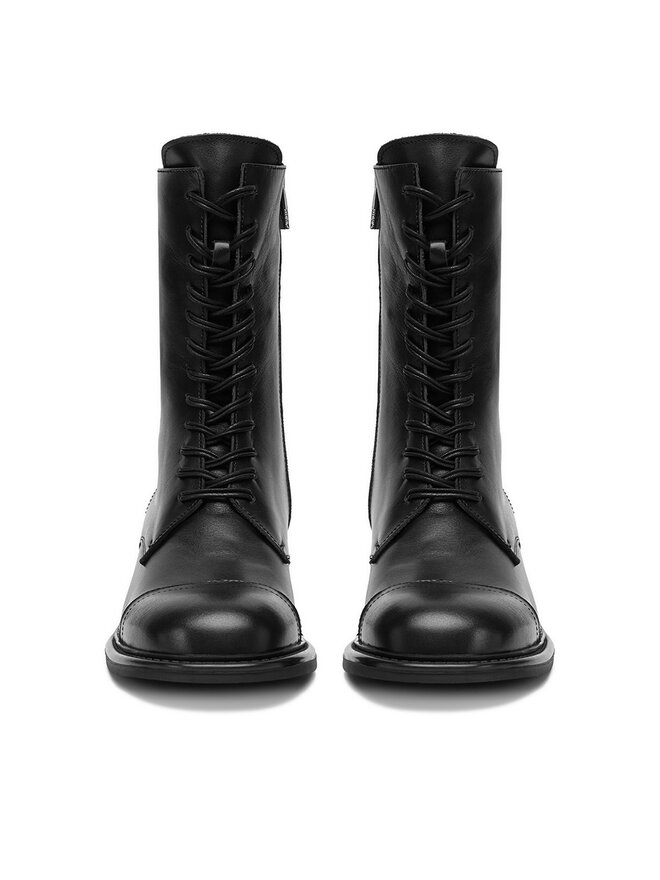 GINO ROSSI Schnürschuhe Gino Rossi EO-VEX-09814-25 Schwarz
