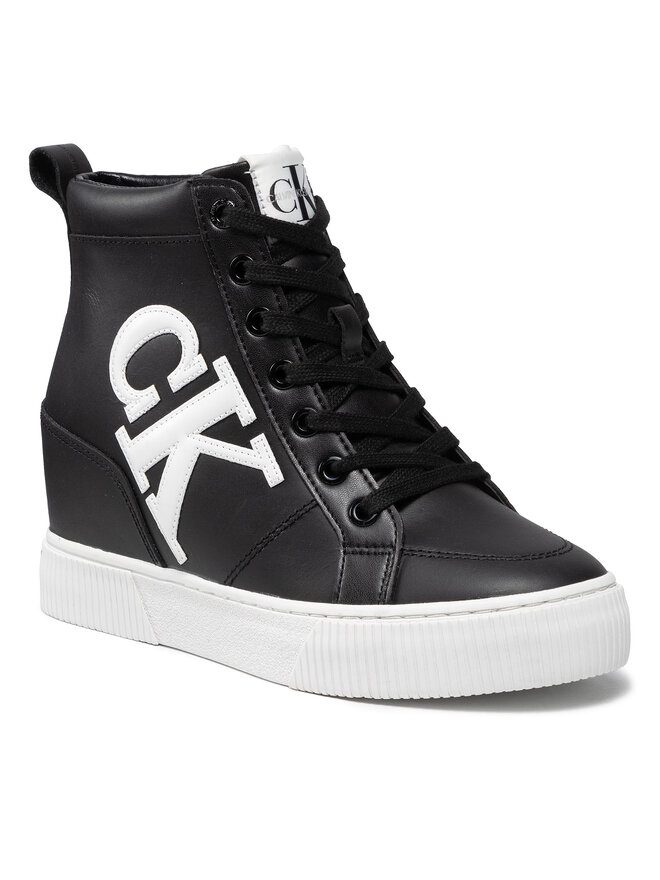 Calvin Klein Jeans Sneakers Calvin Klein Jeans Hidden Wedge Sneaker YW0YW00438 Schwarz