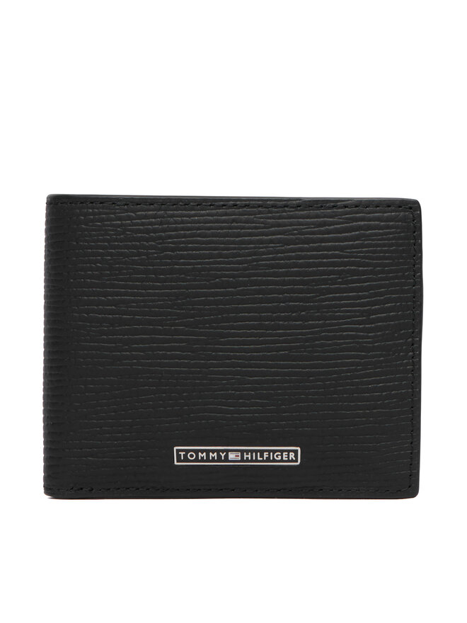 Tommy Hilfiger Geldbörse Tommy Hilfiger Th Business Saffi Mini Cc Wallet AM0AM14785 Schwarz