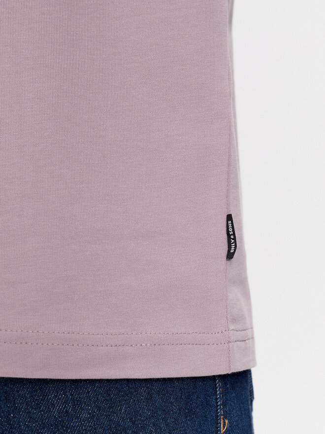 Only & Sons Only & Sons Marškinėliai Fred 22022532 Violetinė Relaxed Fit