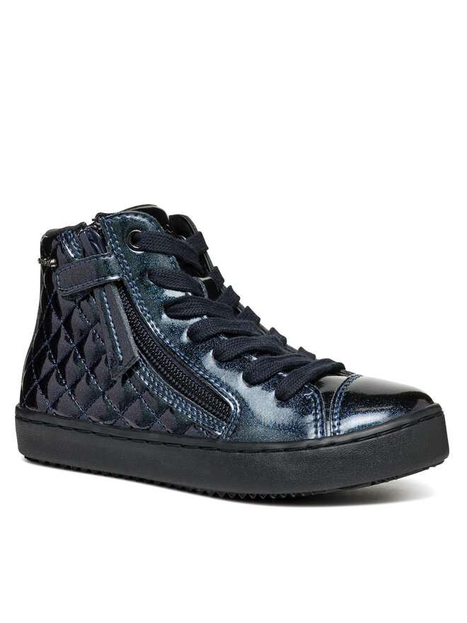 Geox Sneakersy Geox J Kalispera Girl J944GD 000HI C8015 D Fialová