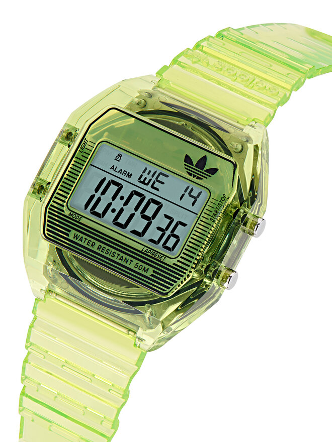 adidas Годинник adidas AO Street Digital Two Crystal AOST25538 Зелений
