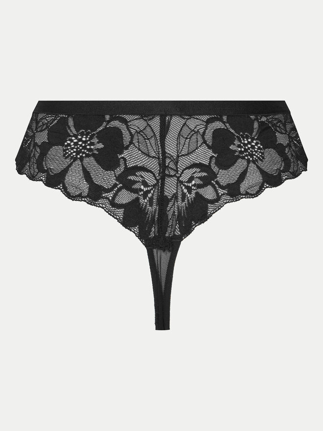 Hunkemöller Hunkemöller Στρίνγκ Sophia 300460 Μαύρο