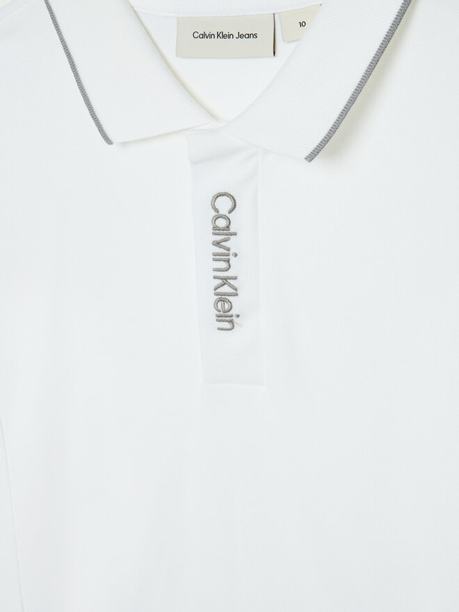 Calvin Klein Jeans Calvin Klein Jeans Poloshirt Embro Logo IB0IB02370 Weiß Regular Fit