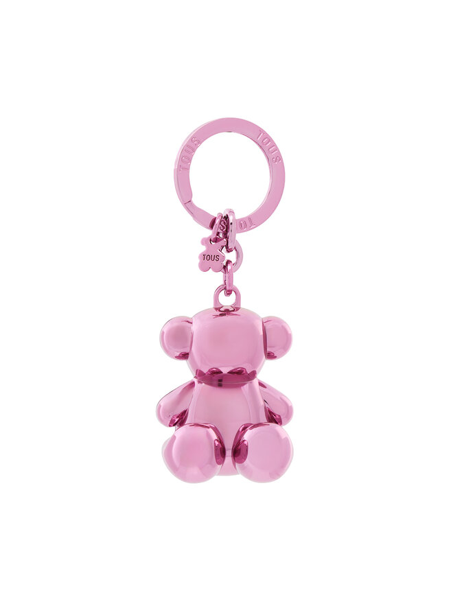 TOUS Schlüsselanhänger TOUS LLAVERO METAL BOLD BEAR 2002040613 Rosa