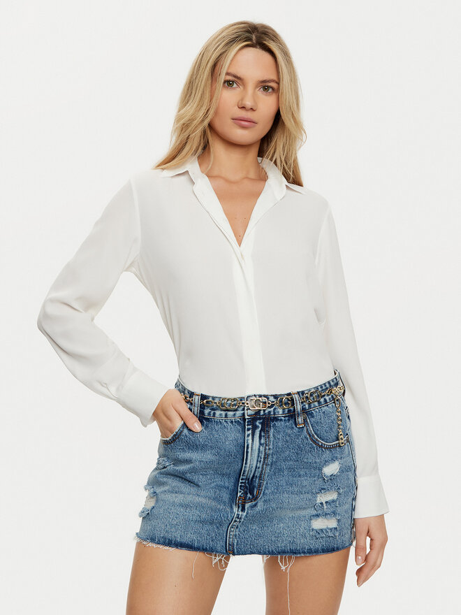 Guess Pasek na talię Guess BW9193 P5120 Złoty