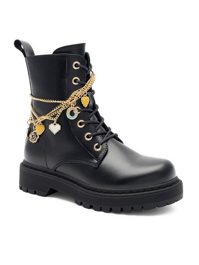 DeeZee Botine DeeZee CS5587-17 Negru