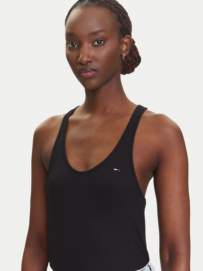 Tommy Jeans Tommy Jeans Top DW0DW20917 Negro Regular Fit