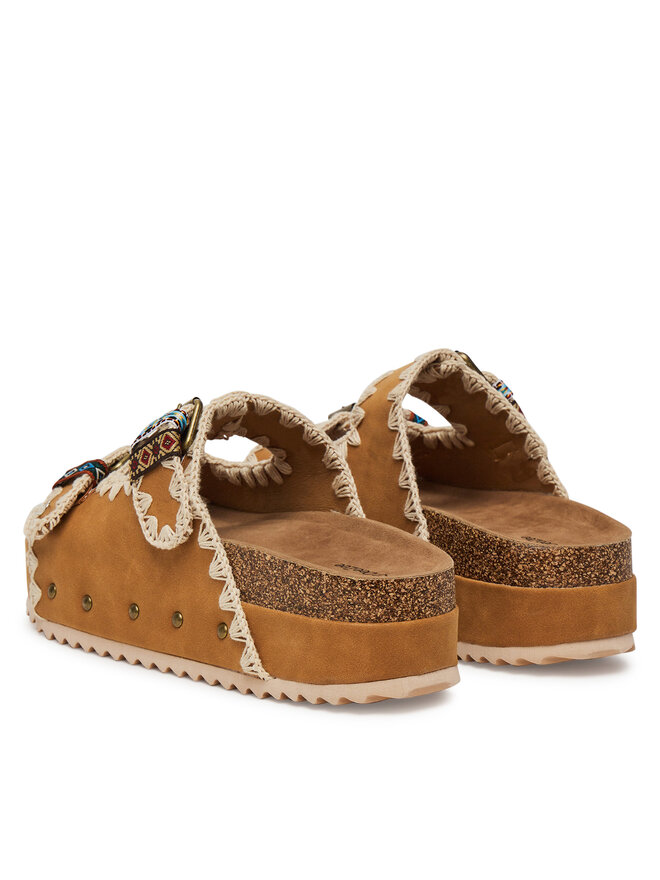 DeeZee Klapki DeeZee LB-P1684 Brązowy