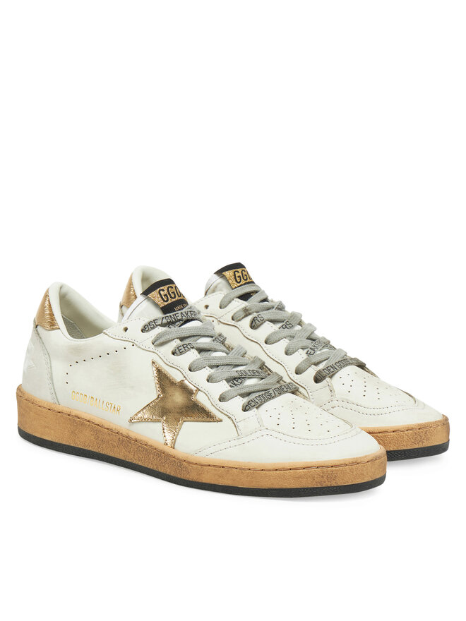 GOLDEN GOOSE Sneakersy GOLDEN GOOSE Ball Star GWF00117.F000783.80608 Biały
