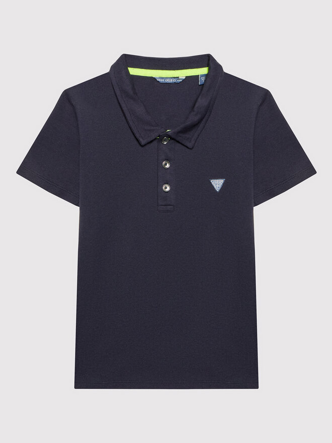Guess Guess Poloshirt L2GP02 KAPY0 Dunkelblau Regular Fit