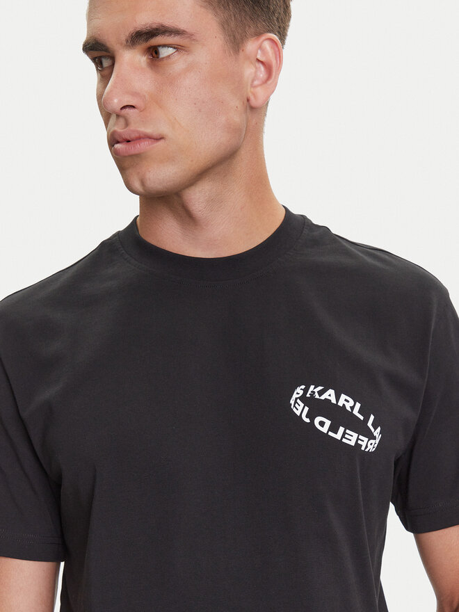 Karl Lagerfeld Jeans Karl Lagerfeld Jeans Camiseta A3M17031 Negro Regular Fit