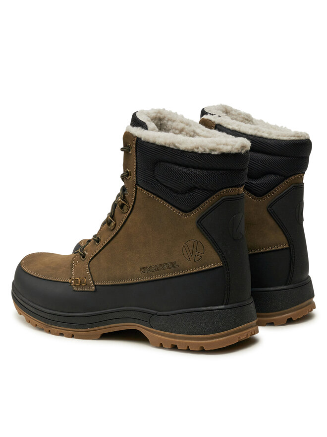 Kimberfeel Schnürstiefeletten Kimberfeel Nolan Khakifarben
