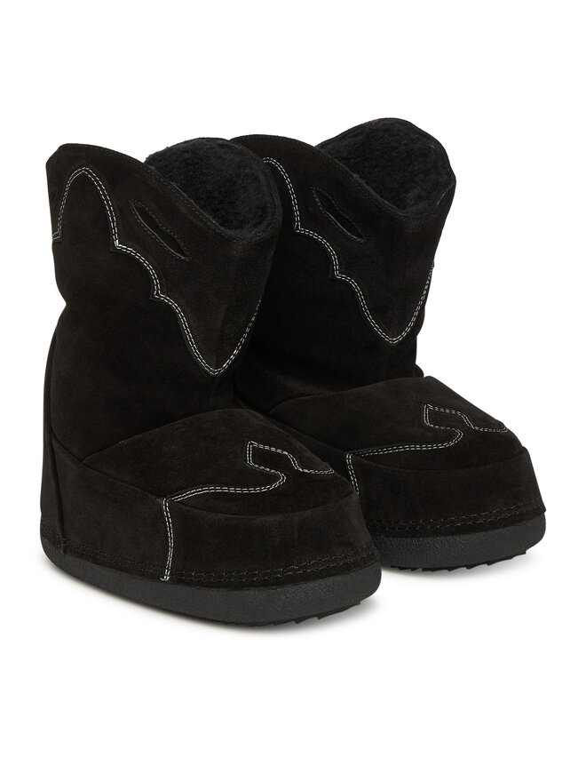 Inuikii Schneeschuhe Inuikii Cowboy Emboidery 1002.024.0031 Schwarz