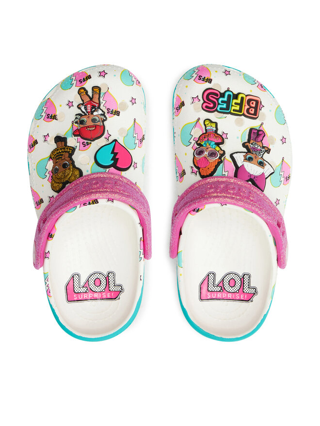 Crocs Nazouváky Crocs Lol Suprise Bff Classic Clog Kids 209466 Bílá