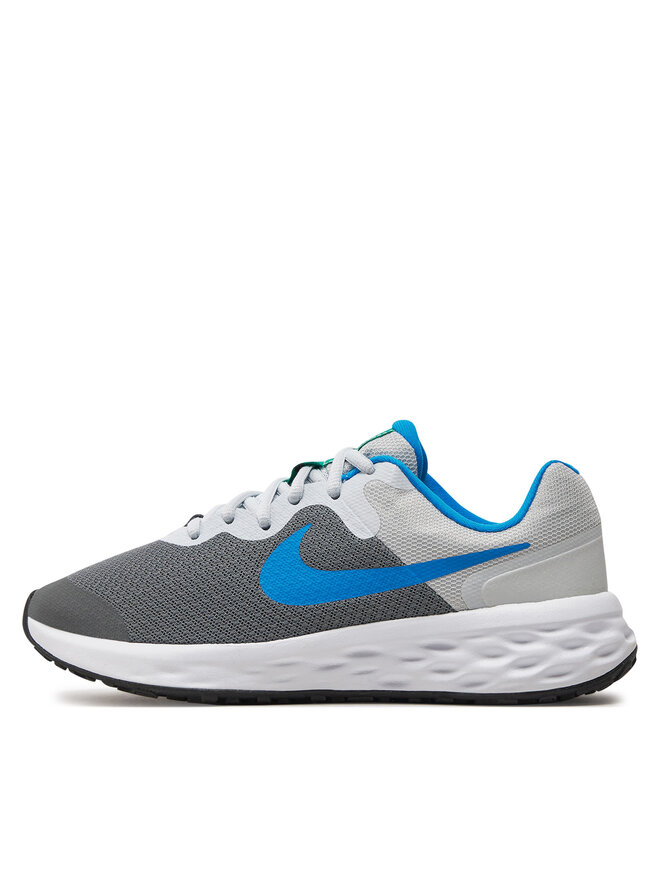 Nike Buty do biegania Nike Revolution 6 Nn (GS) DD1096 008 Szary
