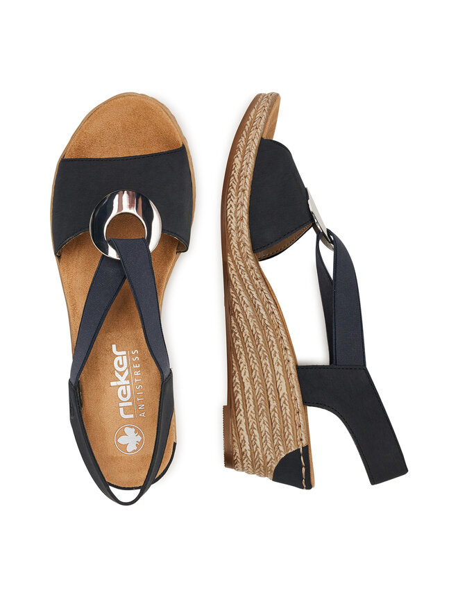 Rieker Sandalias Rieker 624H6-14 Azul marino