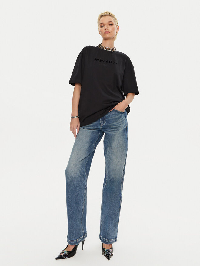 Miss Sixty Miss Sixty Camiseta 6L2SJ2120000 Negro Relaxed Fit