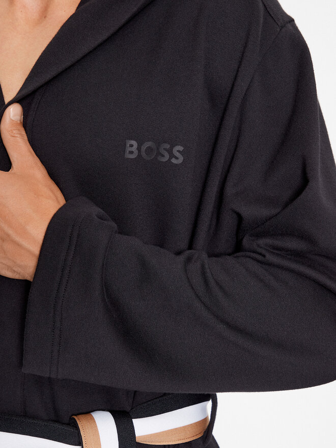 BOSS Boss Köntös Iconic F. Terry Robe 50503142 Fekete
