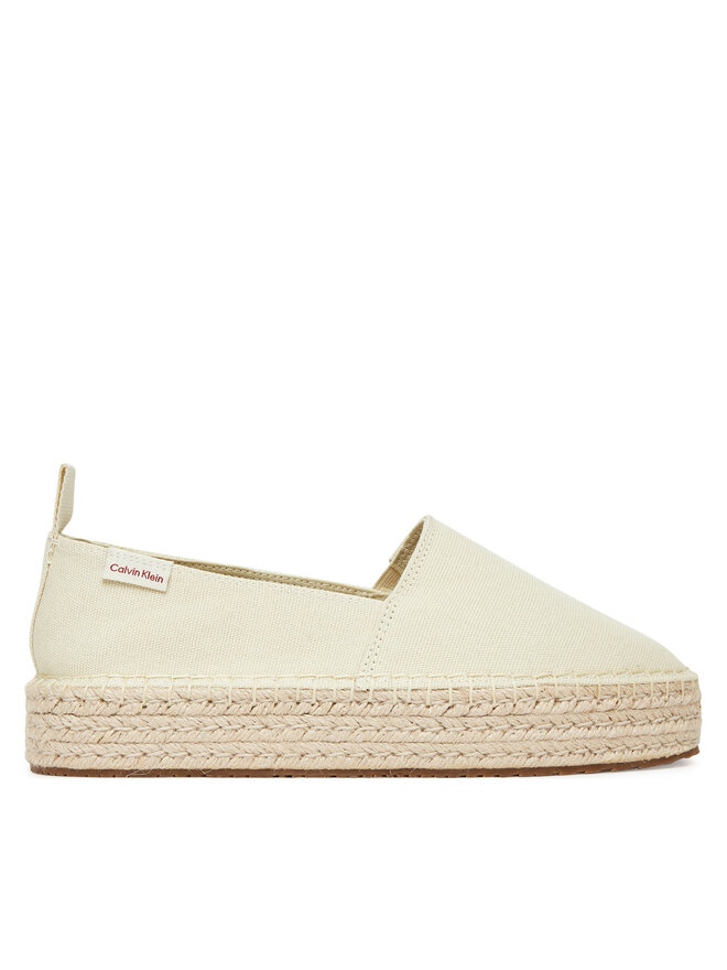 Calvin Klein Jeans Espadrilles Calvin Klein Jeans Platform Espadrille Ml Cs YW0YW01871 Bézs