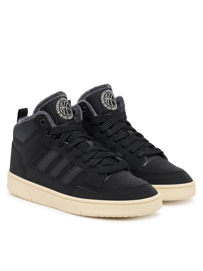 adidas Сникърси adidas Rapid Court Mid Winterized JR1027 Черен