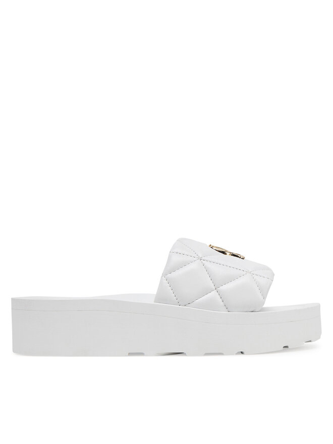 LOVE MOSCHINO Klapki LOVE MOSCHINO JA28014I1MIE0100 Biały