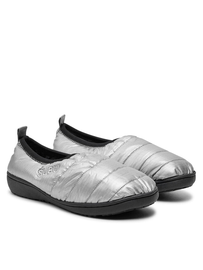 Subu Pantuflas Subu Packable F-Line Plata