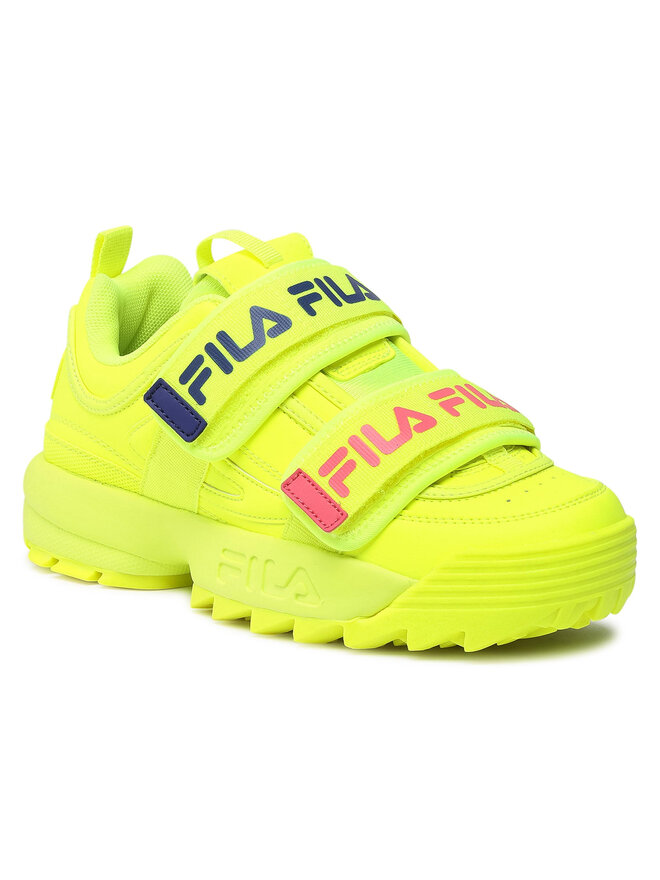 Scarpe fila disruptor gialle outlet