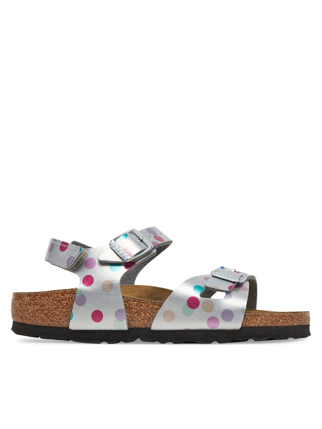 Birkenstock Sandale Birkenstock Rio As Kids 1029527 D Srebrna