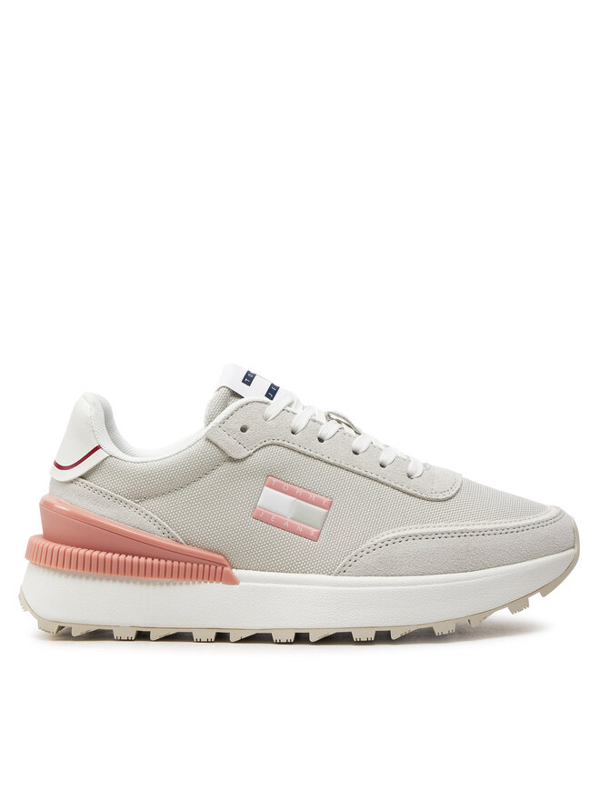 Tommy Jeans Сникърси Tommy Jeans Tjw Tech Runner Ess EN0EN02511 Сив