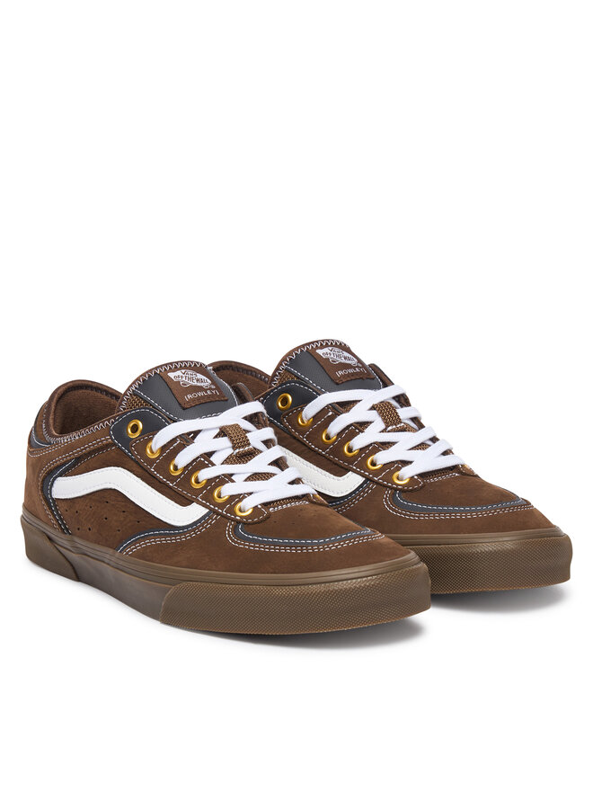 Vans Sneakers aus Stoff Vans Rowley Classic VN000SF4BRO1 Dunkelbraun