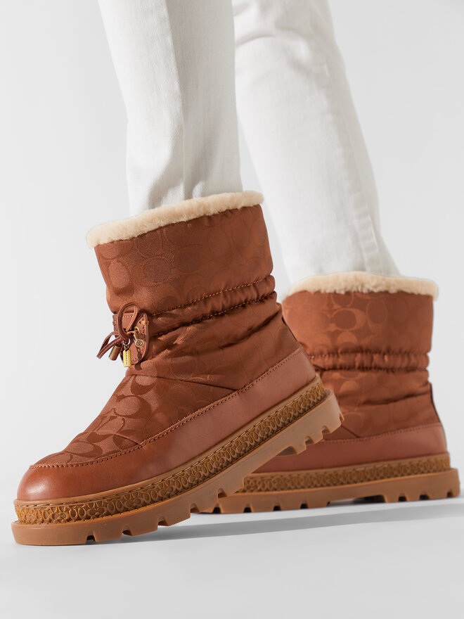 Coach Schneeschuhe Coach Kailee Nylon CE303 Braun