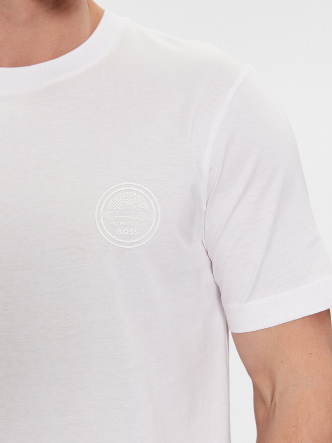 BOSS BOSS Camiseta Thompson 281_Ps 50507787 Blanco Regular Fit