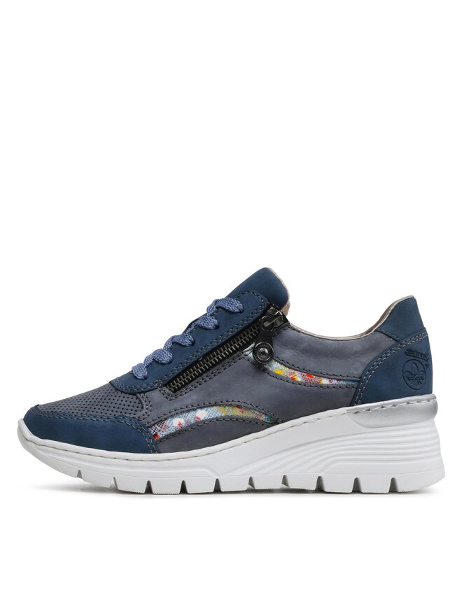 Rieker N8306-14 Sneaker Donna Con Cerniera - Comode E Alla Moda - 2