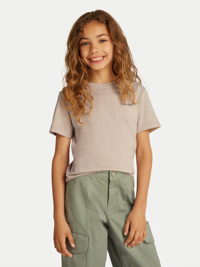 Calvin Klein Jeans Calvin Klein Jeans Футболка IU0IU00683 Бежевий Regular Fit