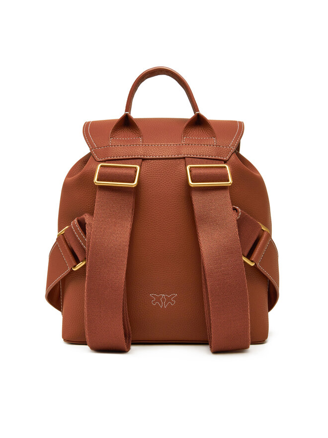 PINKO Batoh PINKO Carrie Backpack PE 25 PLTT 104351 A1LF Hnědá