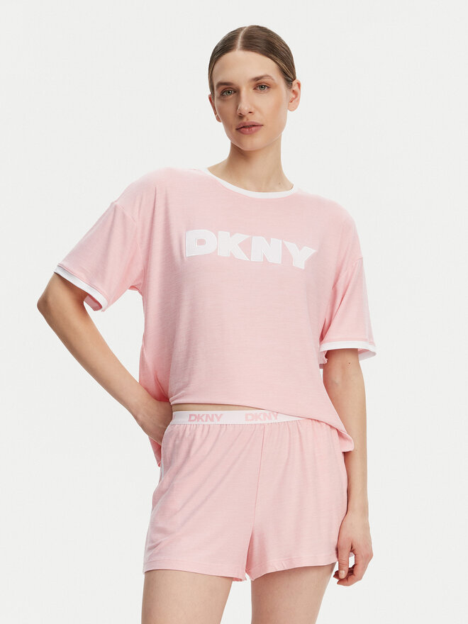 DKNY DKNY Pijama YI80039 Rosa Regular Fit