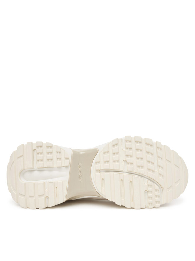 Calvin Klein Сникърси Calvin Klein Hike Runner Casual Ny-Su Aop Wn YW0YW01995 Бял