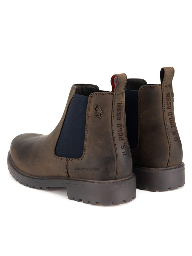 U.S. Polo Assn. Боти тип челси U.S. Polo Assn. YUMI001M/DLE1 Кафяв