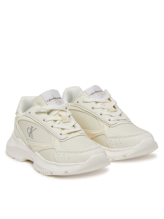 Calvin Klein Jeans Sneakersy Calvin Klein Jeans V3A9-82030-1695530 M Biela