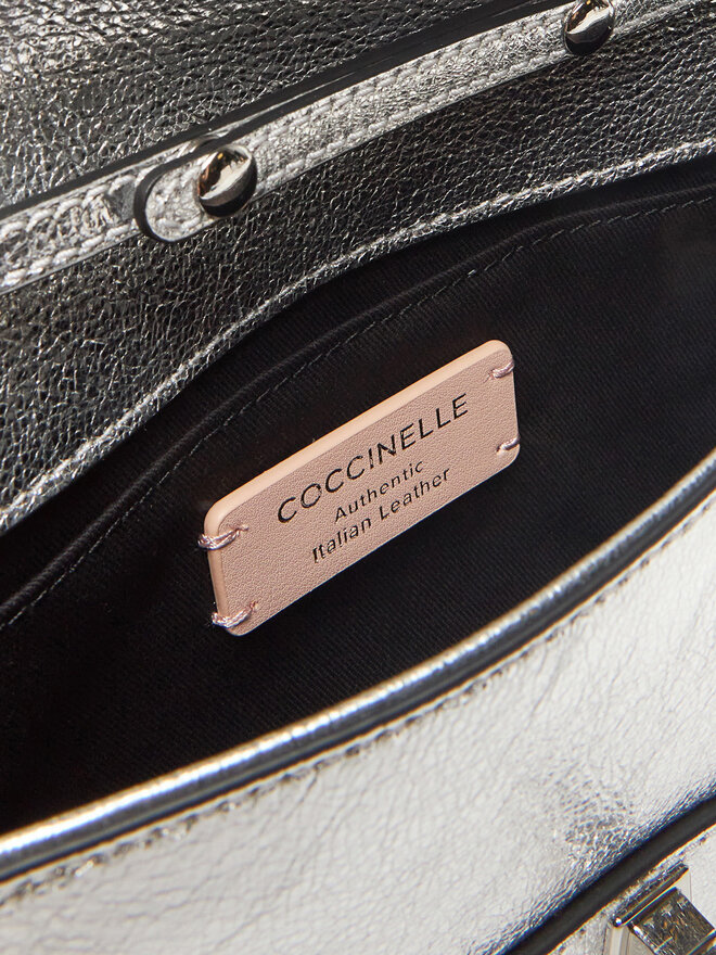 Coccinelle Τσάντα Coccinelle E1 SW4 19 01 01 Ασημί