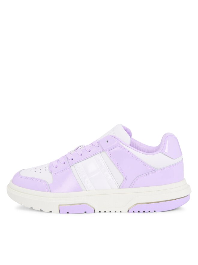 Tommy Jeans Sneakersy Tommy Jeans The Brooklyn Patent EN0EN02528 Fioletowy